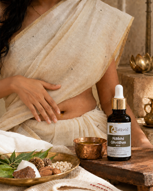 What Is Nabhi Chikitsa? A Guide to Nabhi Ghrithm & Navel Oiling