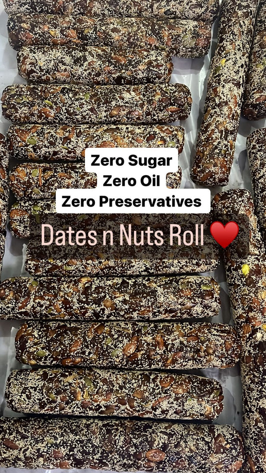 Dates n Nuts Roll