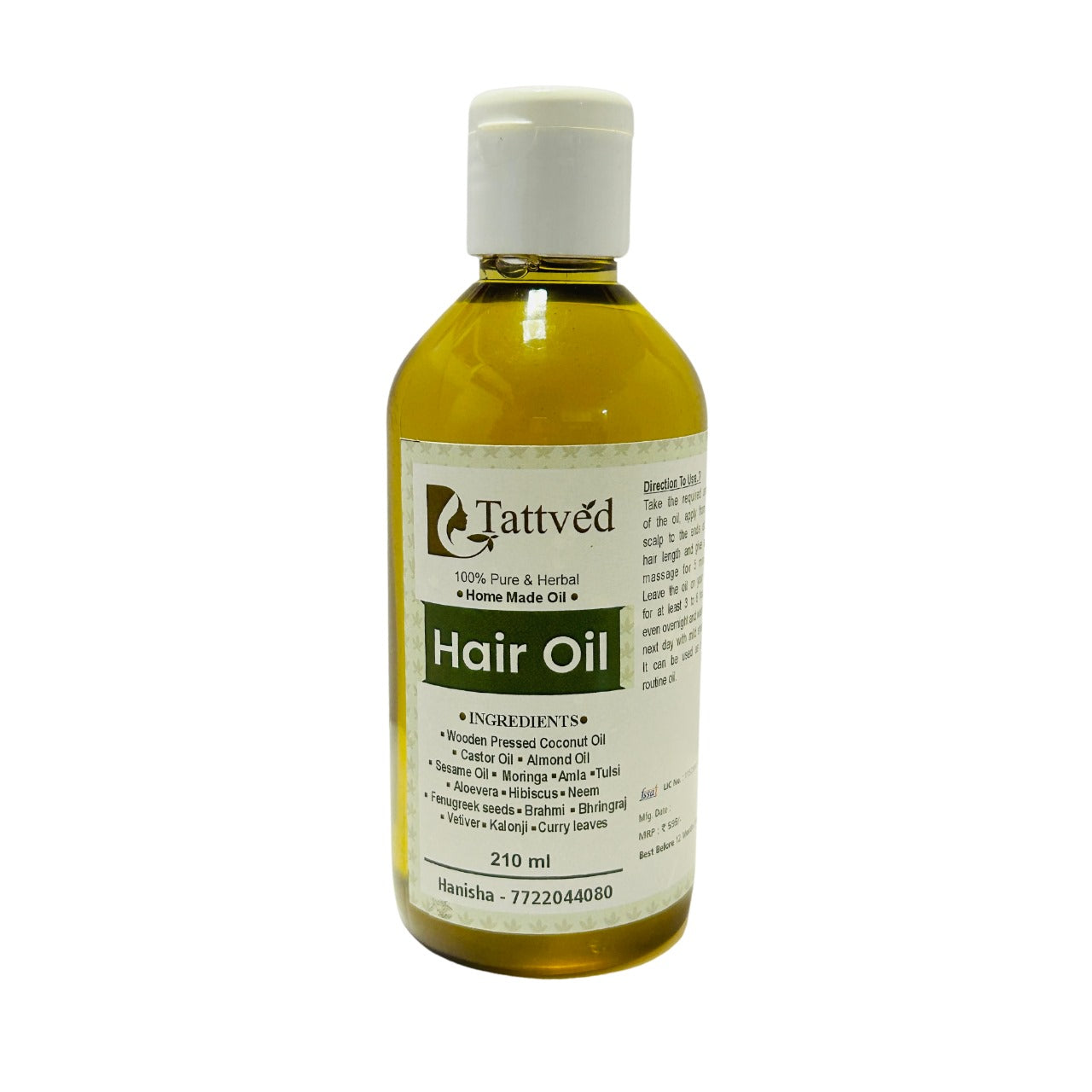 Tattvéd Herbal Hair Oil - product image